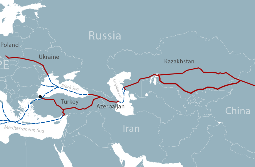 Middle Corridor to transport 50 block trains per month from China via Azerbaijan in 2025